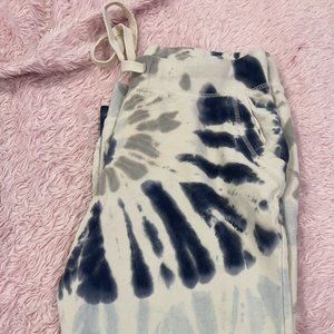 Z SUPPLY BLUE NAVY TIE DYE JOGGER MEDIUM